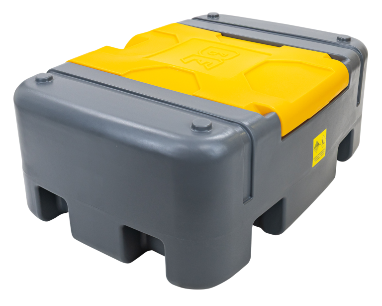 Diesel Transfer Tank 210Lt 12V pump Euro Style Flat Cube