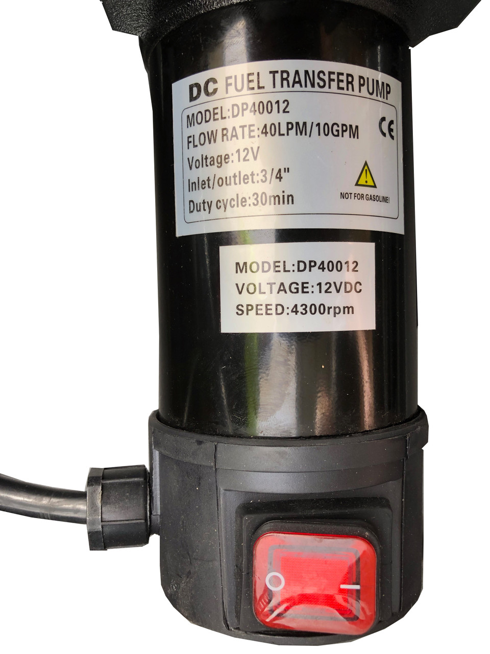 12V diesel pump 40Lt/m (DP40012E)