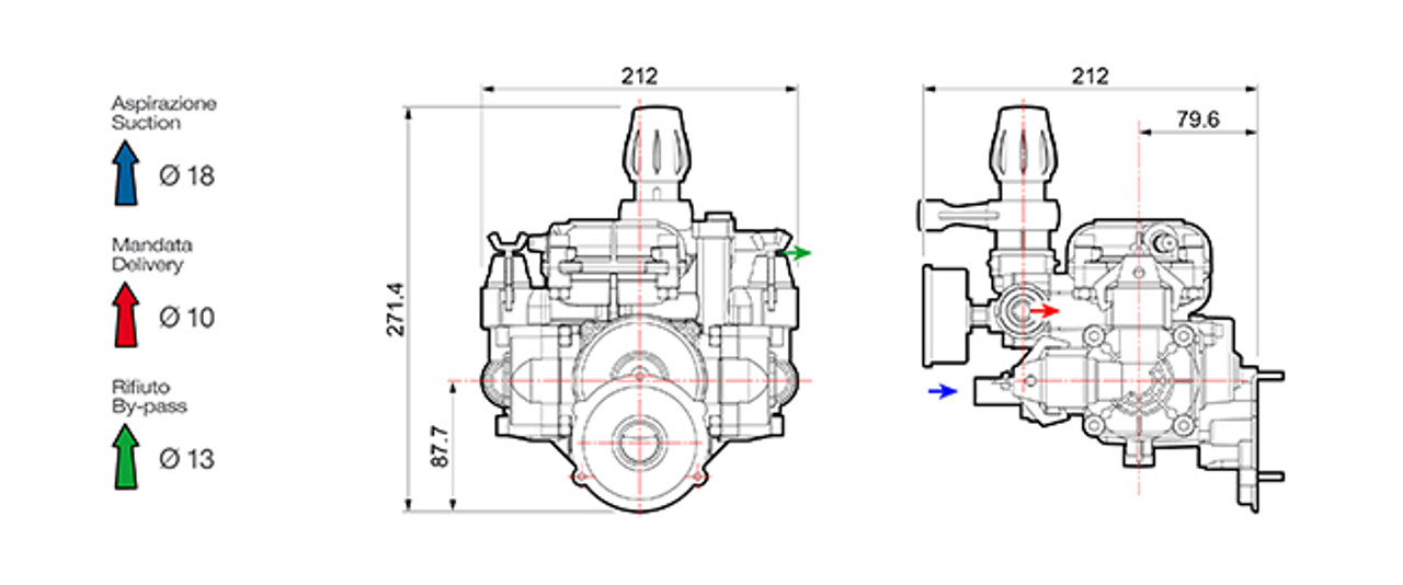 Comet MC25 Diaphragm Pump