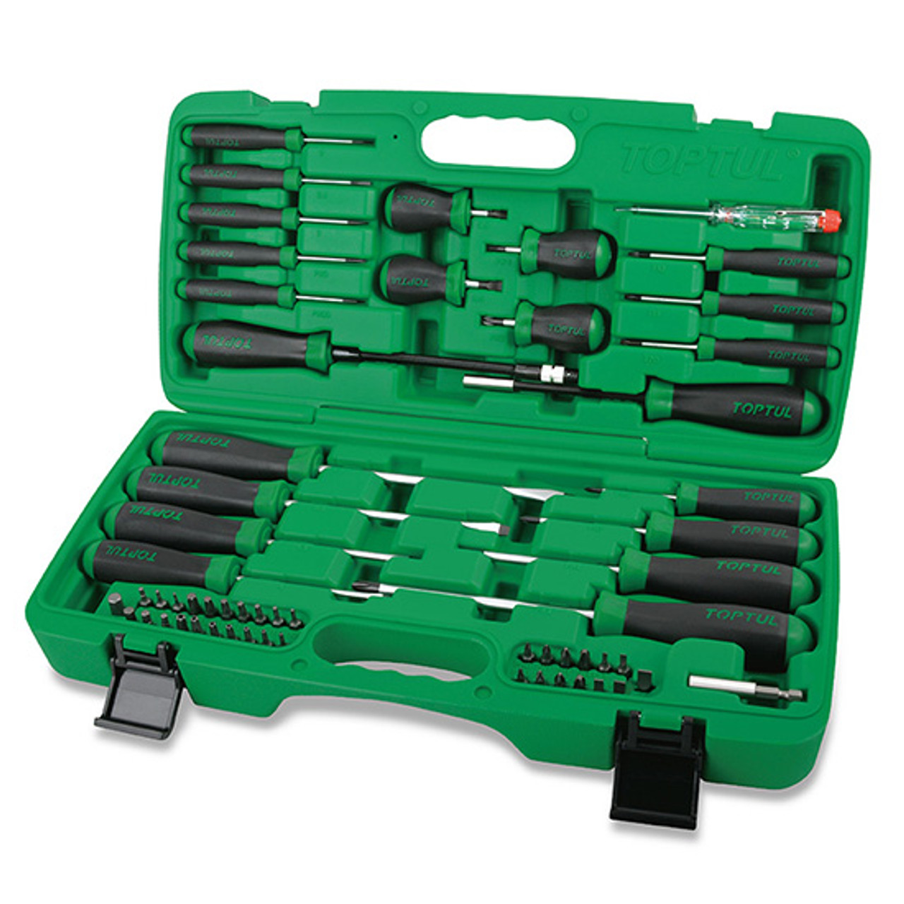 Toptul 58PCS Professional Grade, Screwdriver & Bit Set (GAAI5801)