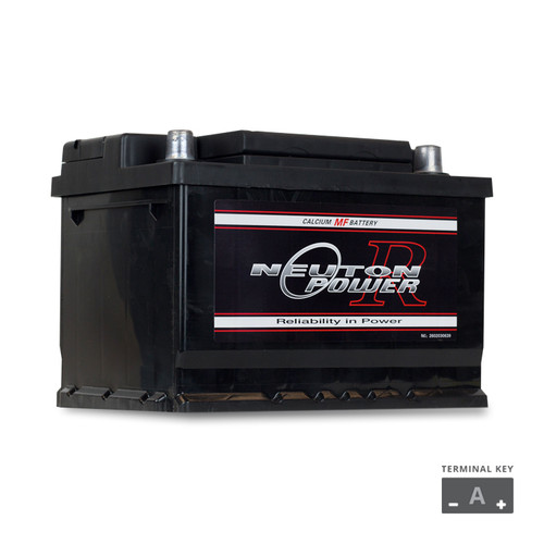 DIN53 European Automotive Battery Neuton Power 520CCA Maintenance Free
