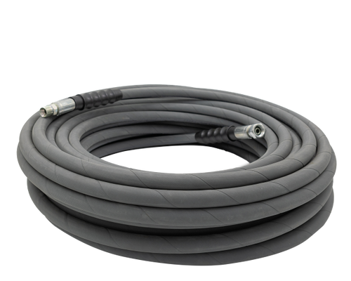 50m Hose - Grey 2 wire rated to 5800Psi (165 R2J400 50ML 3/8Mx3/8 Fs)