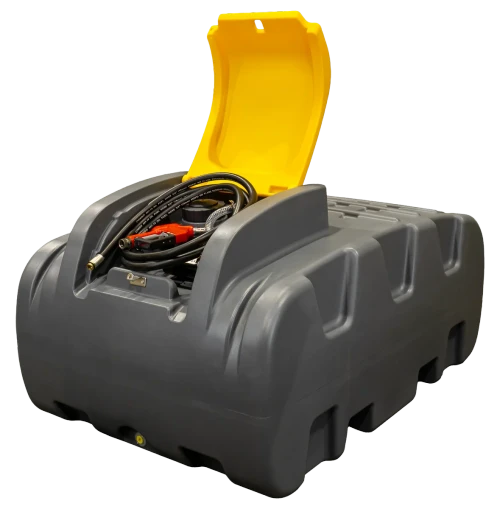 Low Profile Diesel Transfer Tank 1000Lt 12V pump