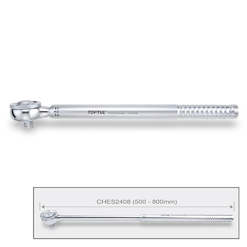 Toptul Ratchet 3/4" Dr Extendable 800mm 43Gears