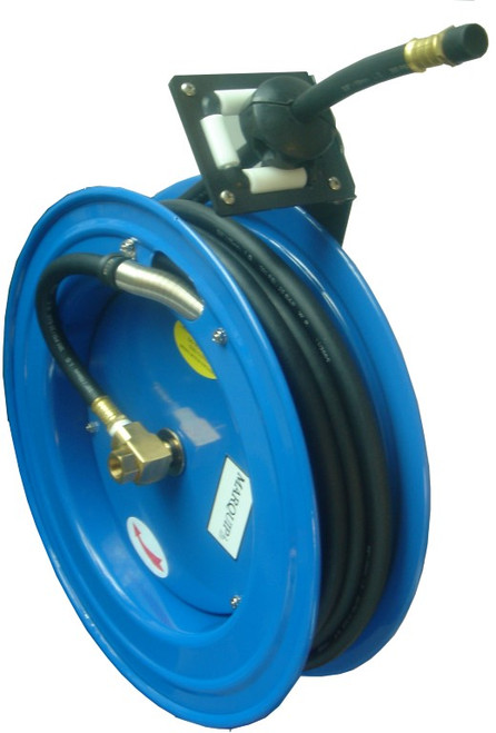 Retractable Hose Reel AIR - 30 Meter 3/8" Rubber 1/4"M Inlet/outlet