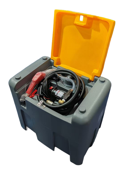 Diesel Transfer Tank  210Lt 12V pump Euro Style High Cube