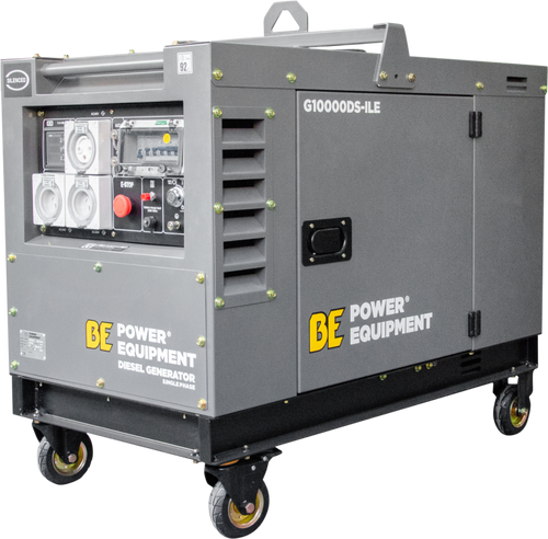 10kVA Single Phase Silent Canopy Diesel Generator with ATS