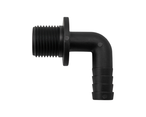 Everflow Curved Hose Connection 1/2 Barb