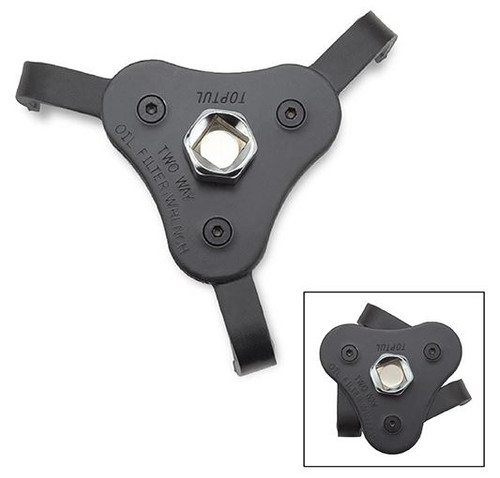 Toptul 3-Legged Oil Filter Wrench (JDAI65A2)