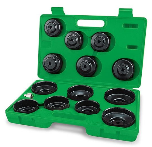 Toptul 14PCS Automotive Cup Type Oil Filter Wrench Set (JGAI1401)