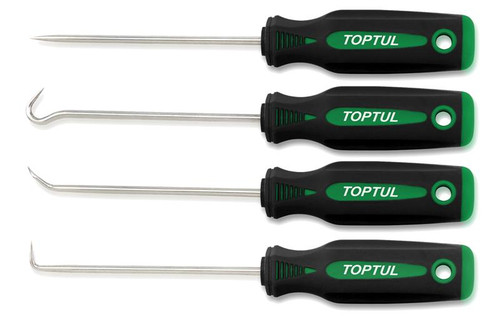 Toptul 4PCS Miniature Hook & Picks Set (GAAR0401)