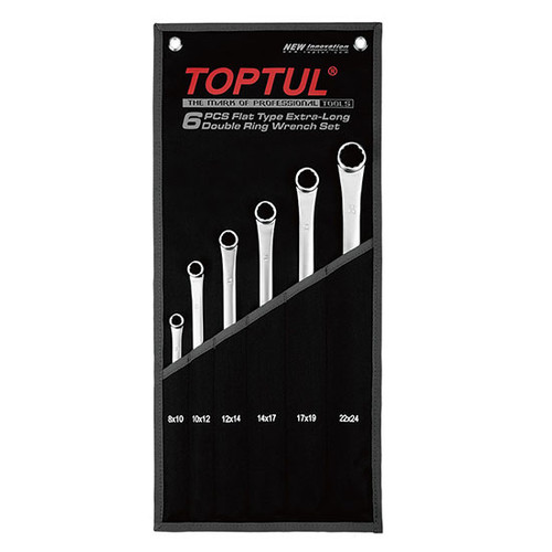 Toptul Flat Type Double Ring Wrench (GPAP0602)