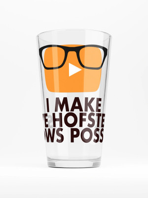 Hoffensive Line Members Only Pint Glass