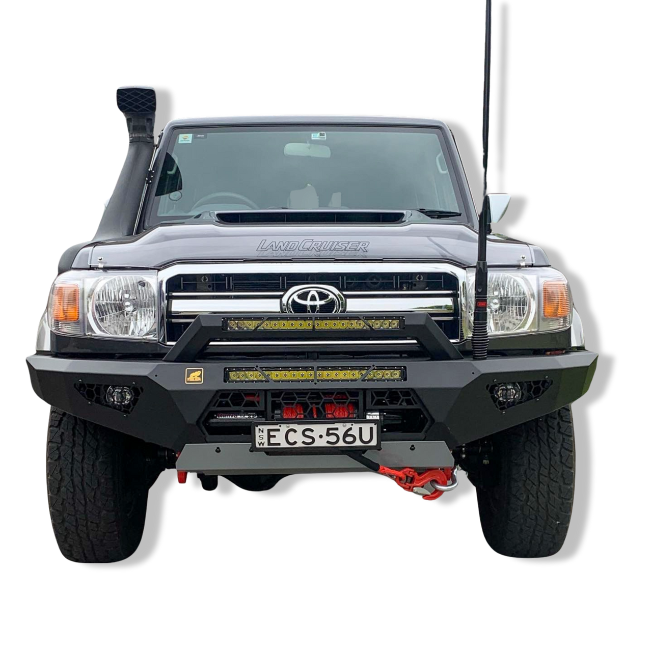 Predator bar with stealth hoop