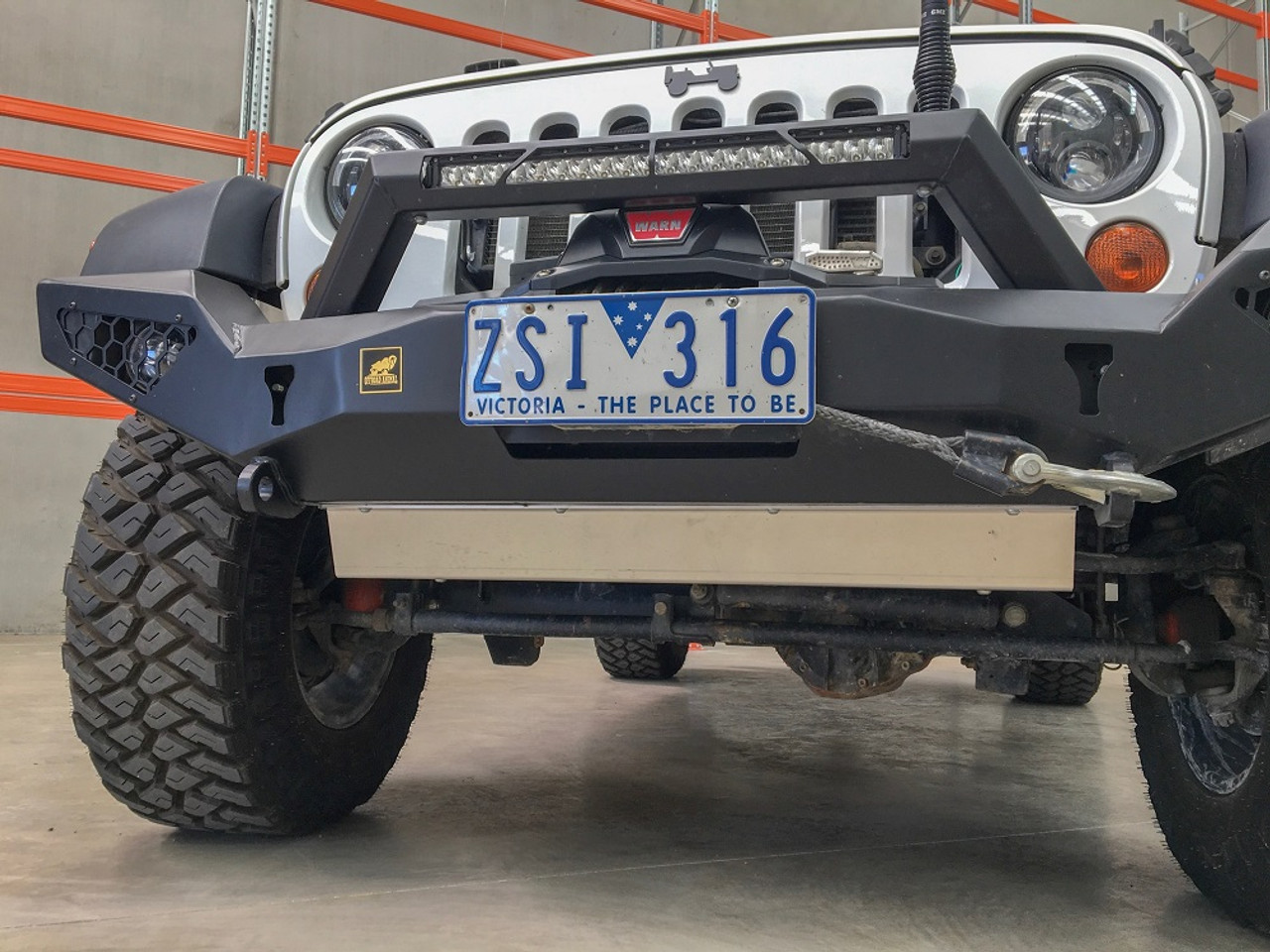 JK skid plate