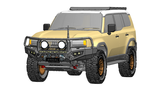 Toro Bull bar to suit, Toyota Prado 250 Series 2025 to current