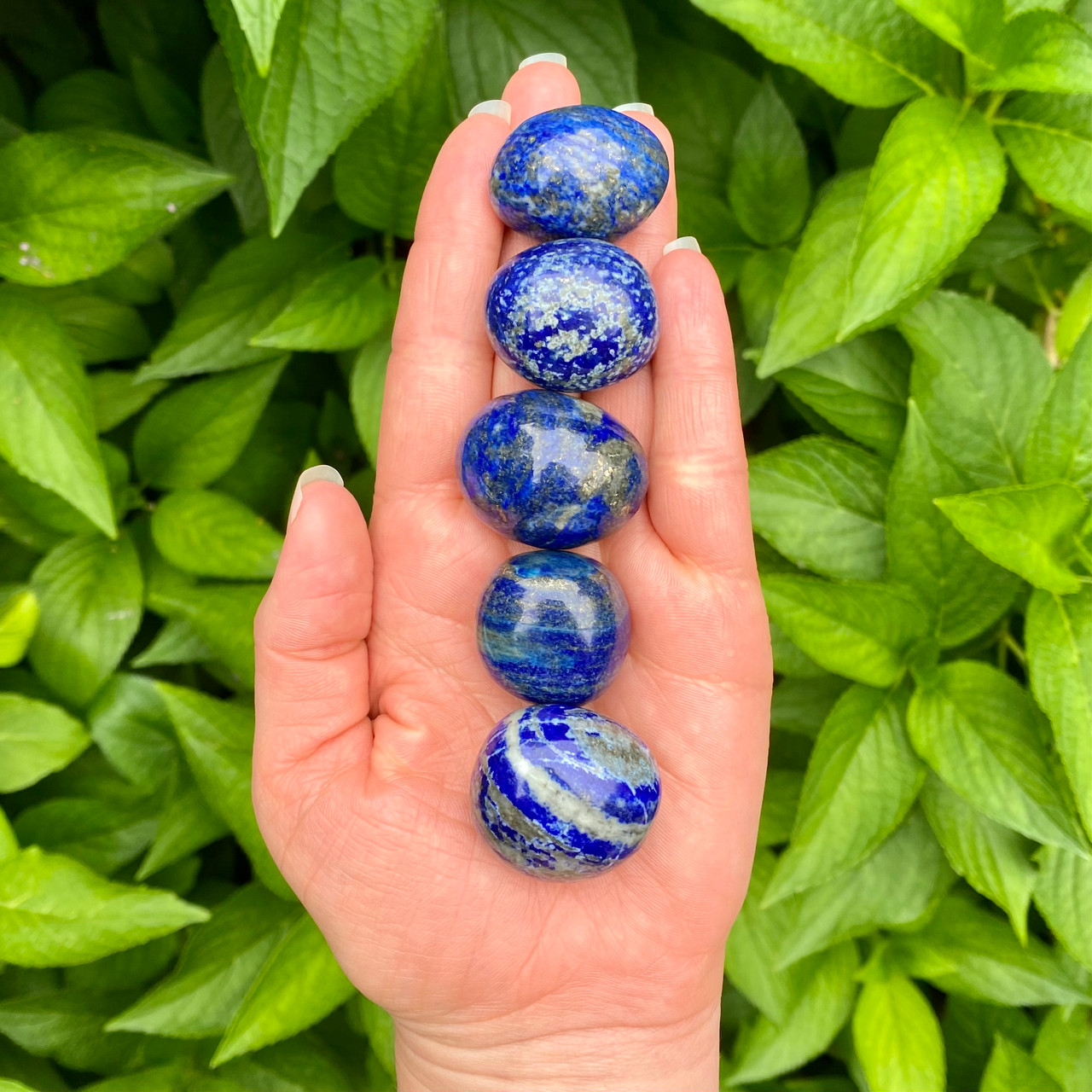 High Quality Lapis Lazuli Tumbled Stone- Large