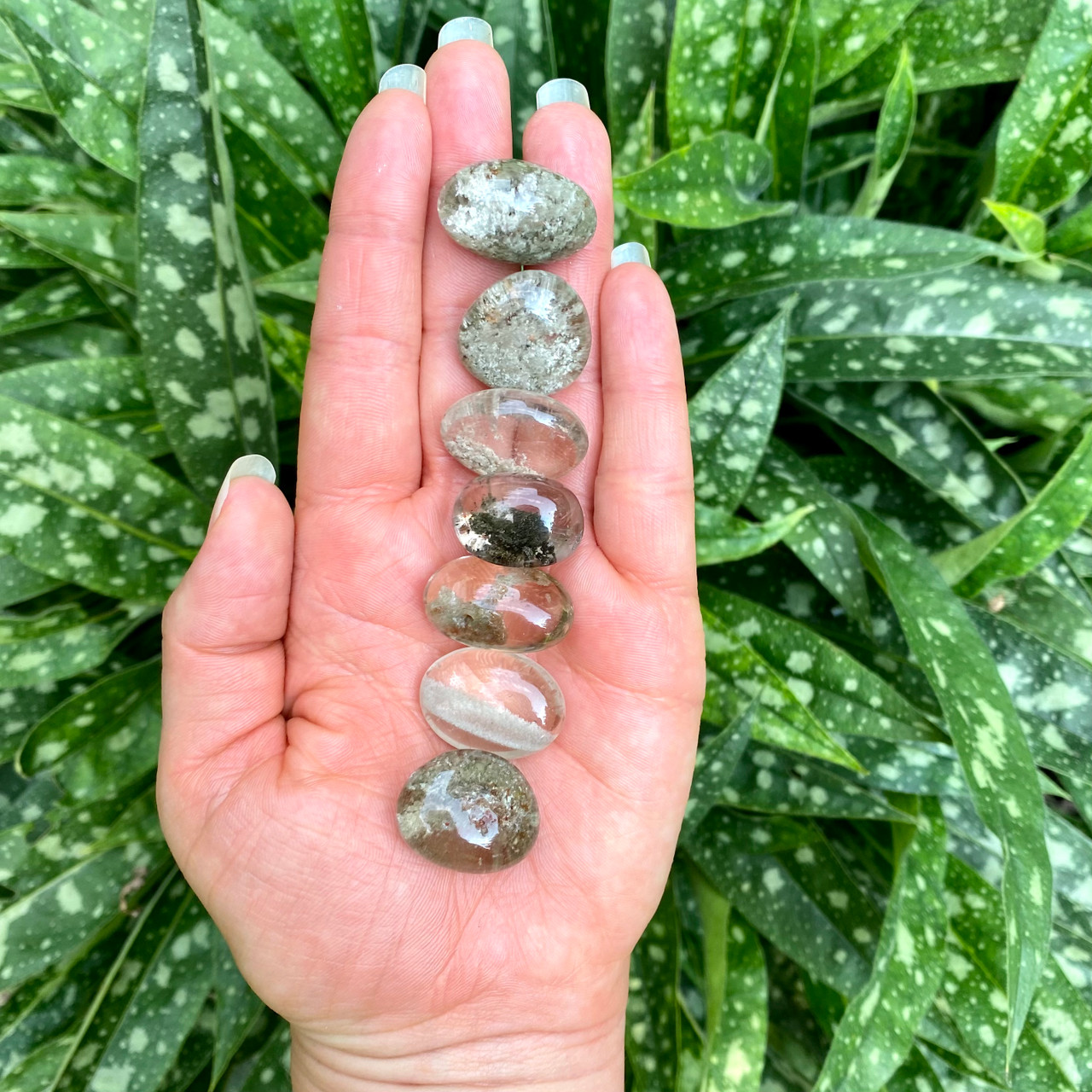 High Quality Garden Quartz Tumbled Stone- S