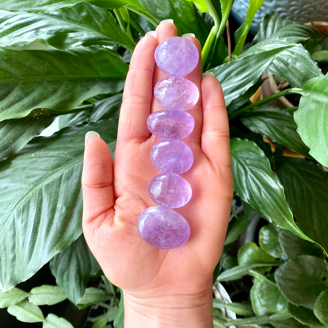 Amethyst Tumbled Stone - Medium