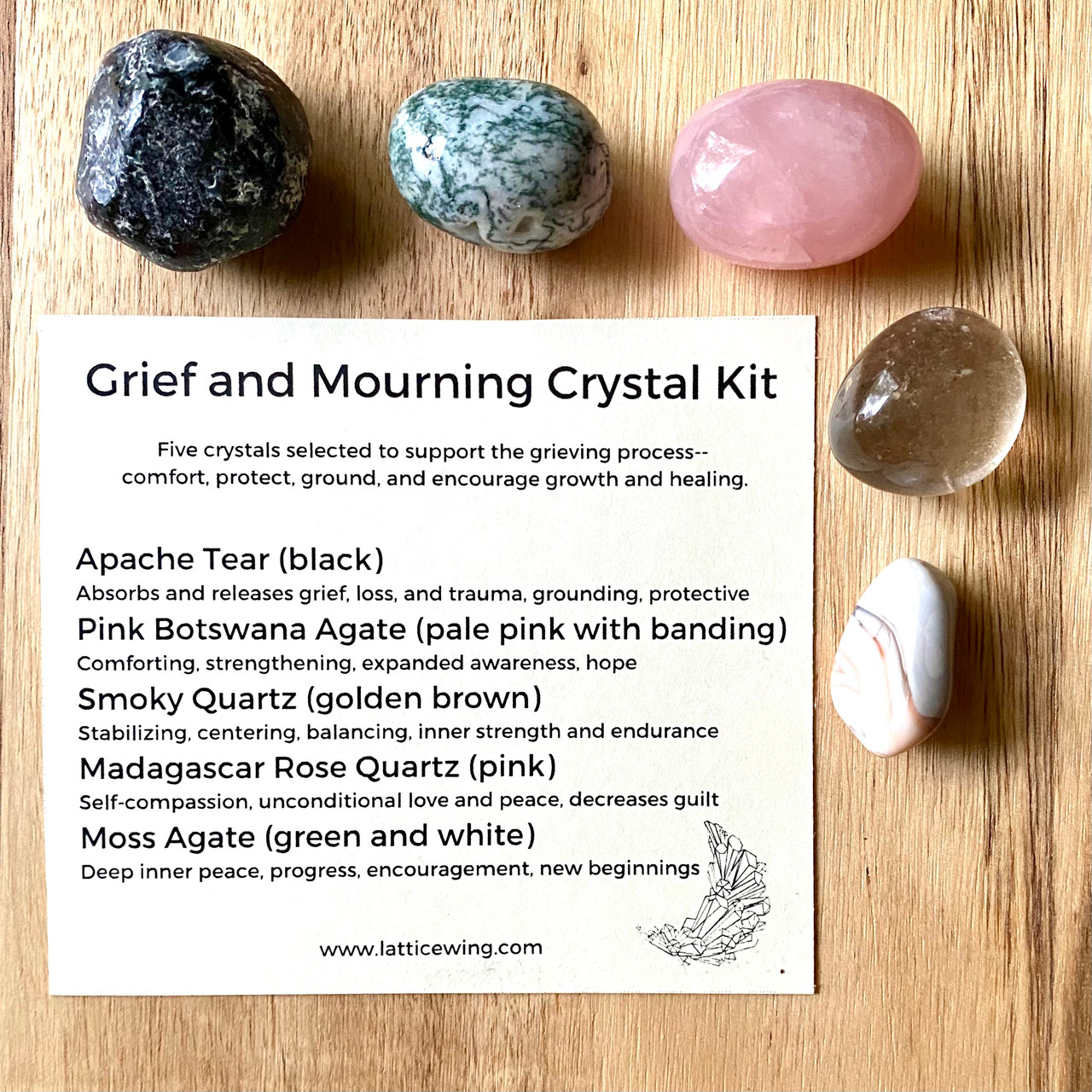 Grief and Mourning Crystal Kit