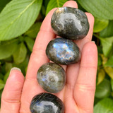 flashy labradorite tumbled stone crystal