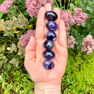 amethyst tumbled stones crystal amethyst tumbled stones crystal