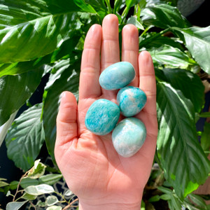 amazonite tumbled stones amazonite tumbled stones