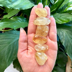 citrine crystal tumbled stones citrine crystal tumbled stones