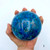 large blue apatite sphere