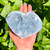 celestite heart geode