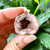 pink amethyst geode