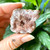 pink amethyst geode