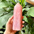large deep pink rose quartz crystal tower large deep pink rose quartz crystal tower