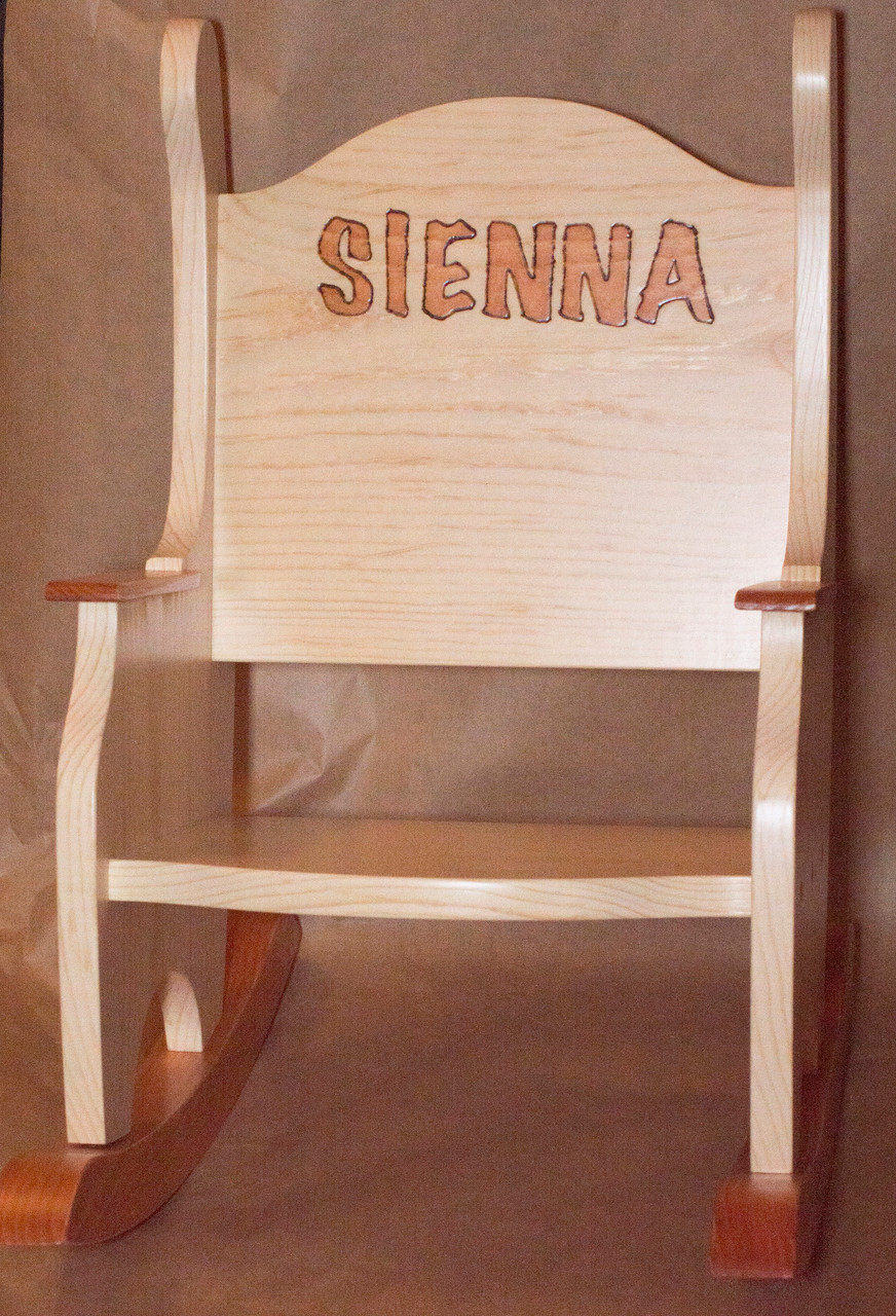 Child's Rocking Chair, Personalized - My Chaos by Design