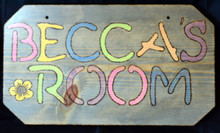 Personalized Room Sign