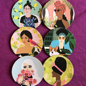 Anne Bentley coasters Anne Bentley coasters
