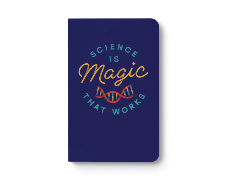 Science is Magic Lay Flat Notebook