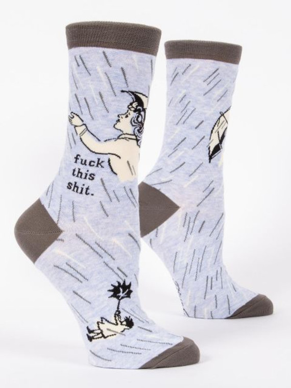 Fuck this shit women’s socks 