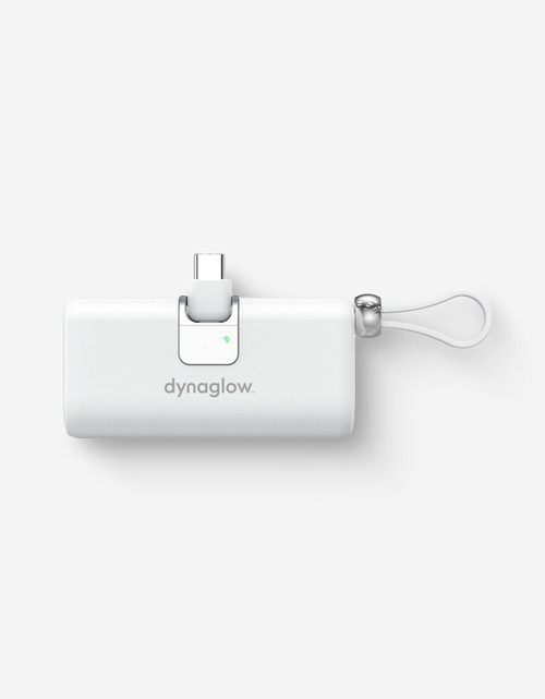 휴대하기 편한 도킹형 보조배터리 5,000mAh 고속 충전- 화이트 휴대하기 편한 도킹형 보조배터리 5,000mAh 고속 충전- 화이트