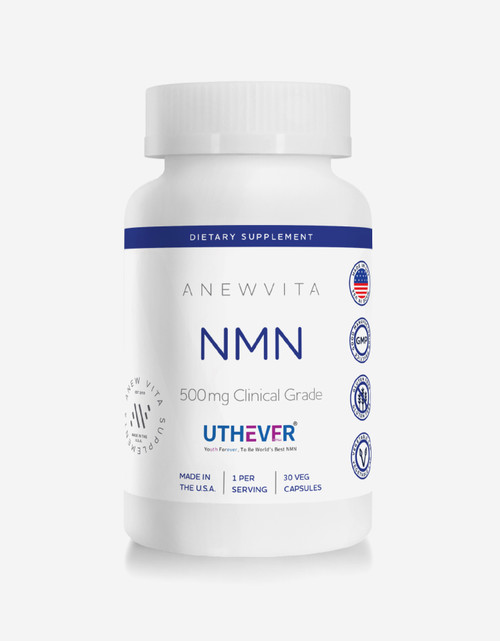 어뉴비타 Uthever®︎ NMN 500mg 베지 캡슐, 30정, 1개