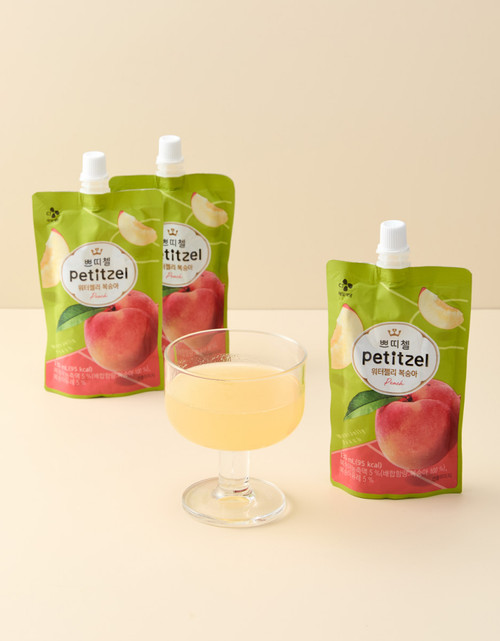쁘띠첼 워터젤리 복숭아 130ml 쁘띠첼 워터젤리 복숭아 130ml