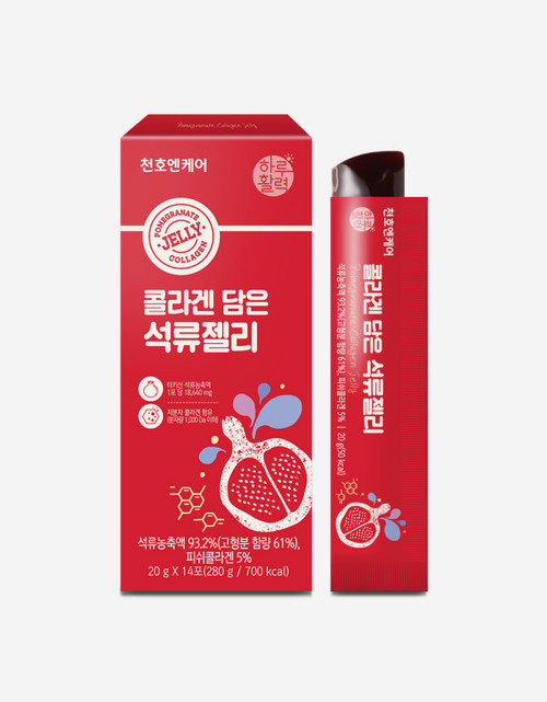 [천호] 콜라겐 담은 석류젤리 280g (20g*14포)