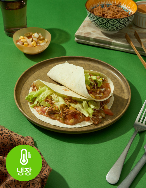 [스윗밸런스 간편랩] 폴드포크 타코 랩 105g (1개입)