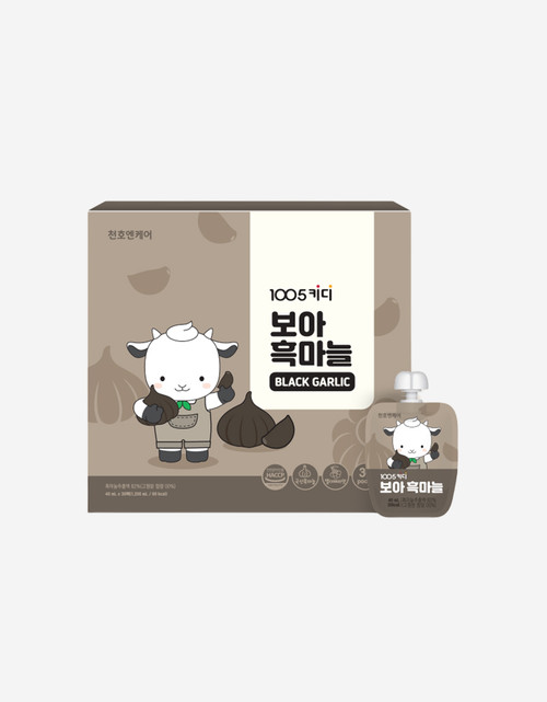 [한정수량] 천호엔케어 키디 보아흑마늘 40ml*30팩*1상자