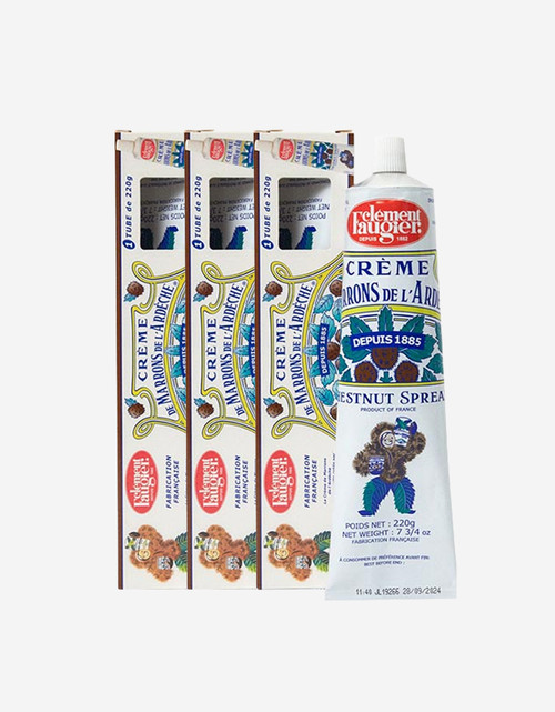 [한정수량] 크렘드마롱 부드러운 밤잼 자이언트 튜브 (220g)*3개 묶음