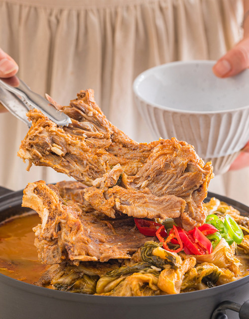 [의정부 배달 맛집] [일 30팩 한정] 참별난 감자탕 1.25kg*4팩 (육함량 42%)