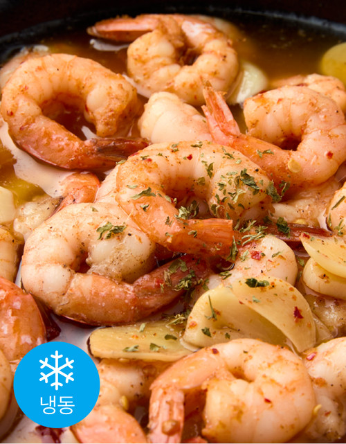 탱글한 새우가 가득! 매콤한 감바스 400g