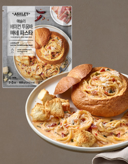 [애슐리] 베이컨 투움바 빠네 파스타 600g