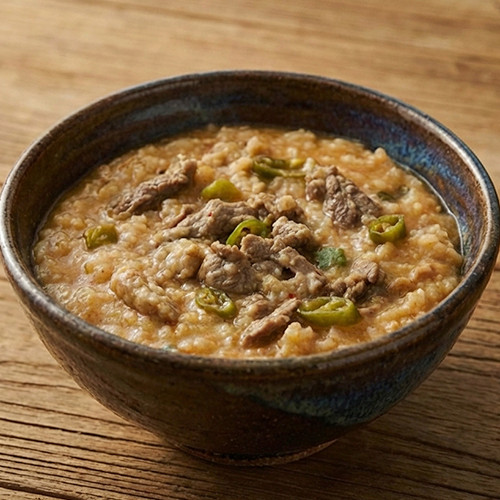 물만 부어 데워먹는 차돌 20% 듬뿍 맵칼한 된장술밥 500g(2인분/전자레인지 간편 조리)