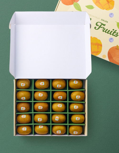 [사전예약] 황금빛 풍요, 제스프리 골드키위 특대과 세트 (20과 / 2.4kg 내외)